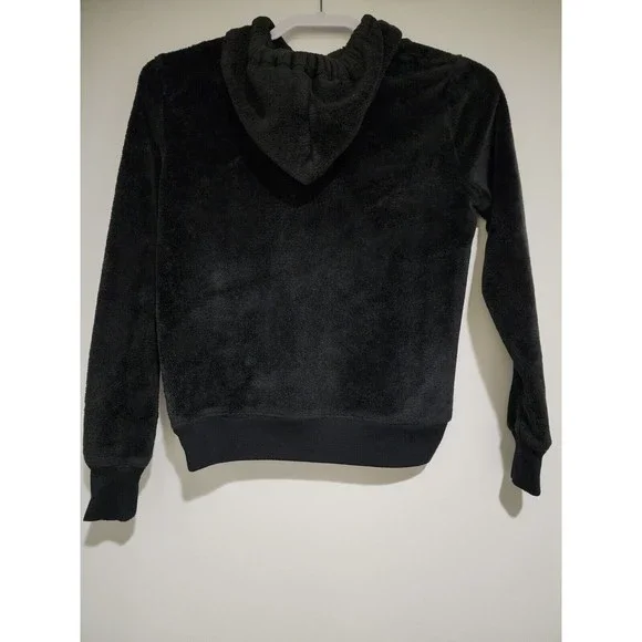 Friends TV Show Womens Sleepwear Fleece Hoodie Sweatshirt Black Pullover Size XS - Picture 3 of 9